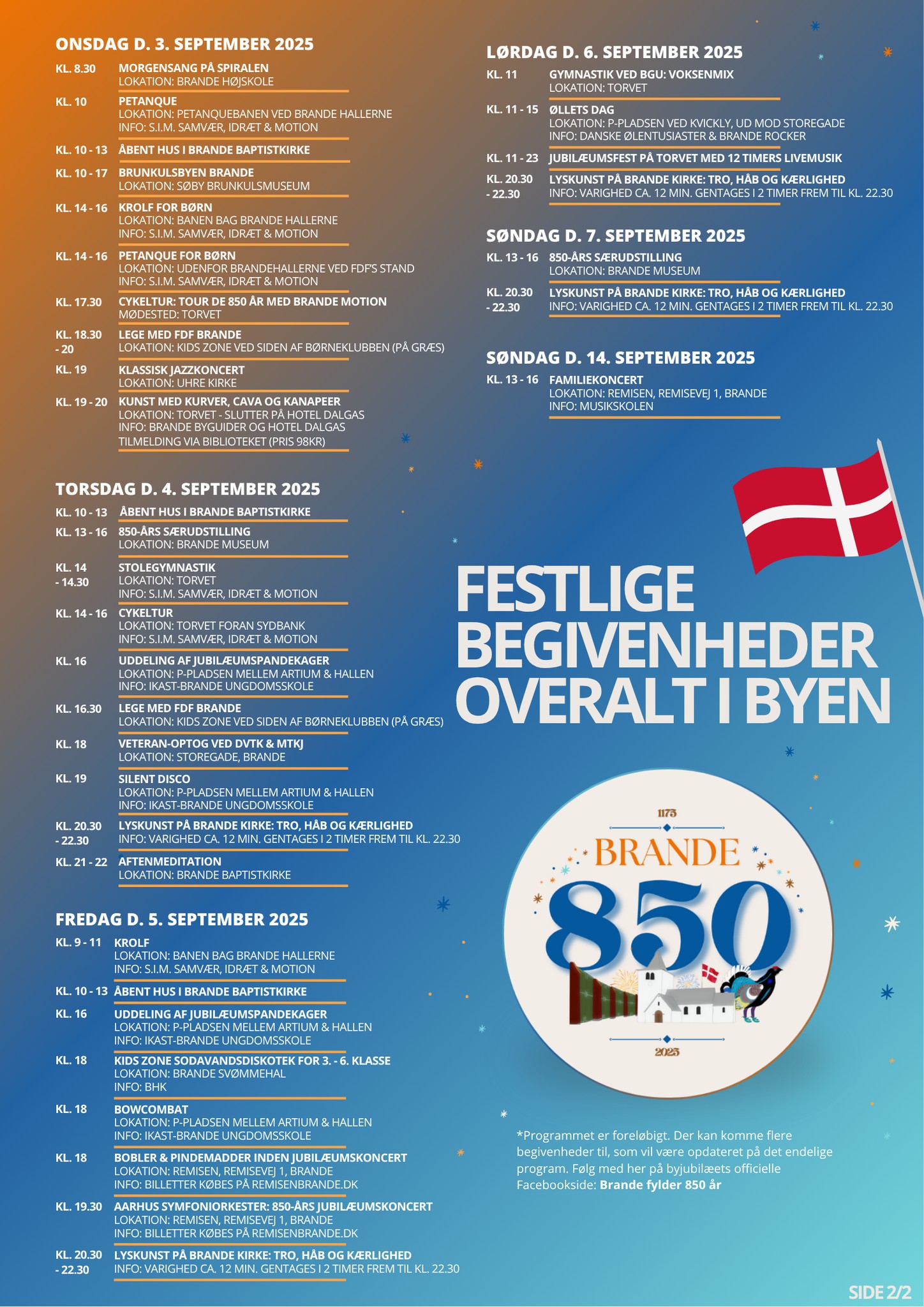 jubilæum 850