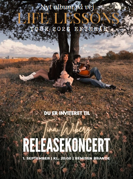 Releasekoncert Tina Wiberg