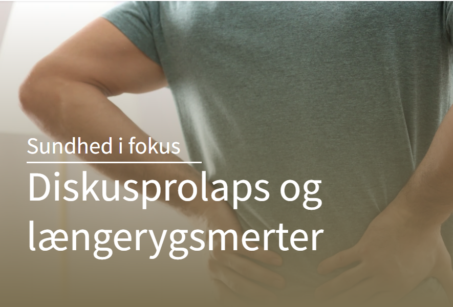 Diskusprolaps og lænderygsmerter