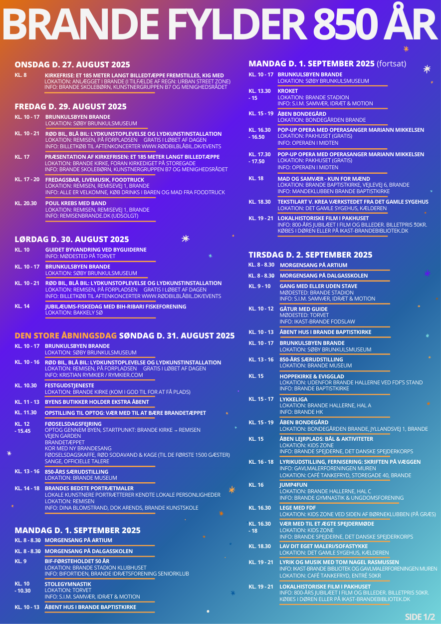 Program side 1