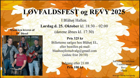 Løvfaldsfest og revy