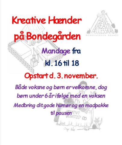 Kreative hænder bondegården