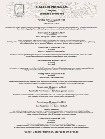 galleriprogram