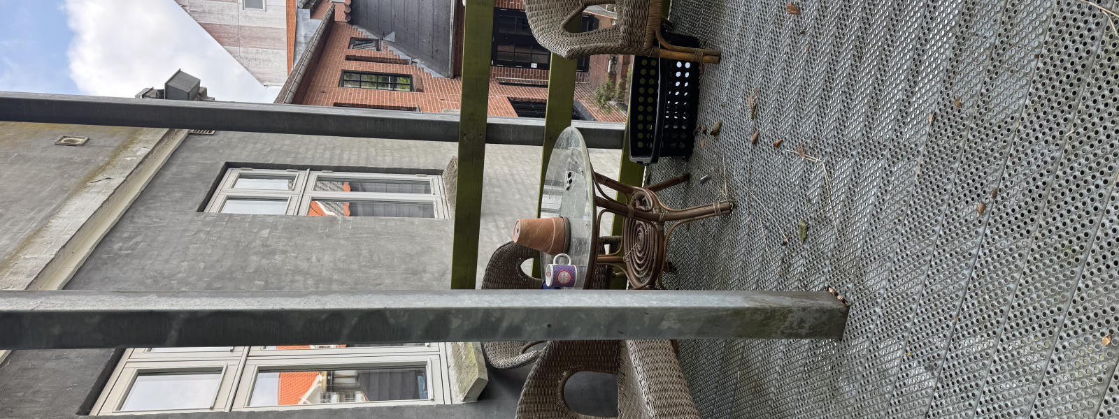 terrasse på 1 sal. 