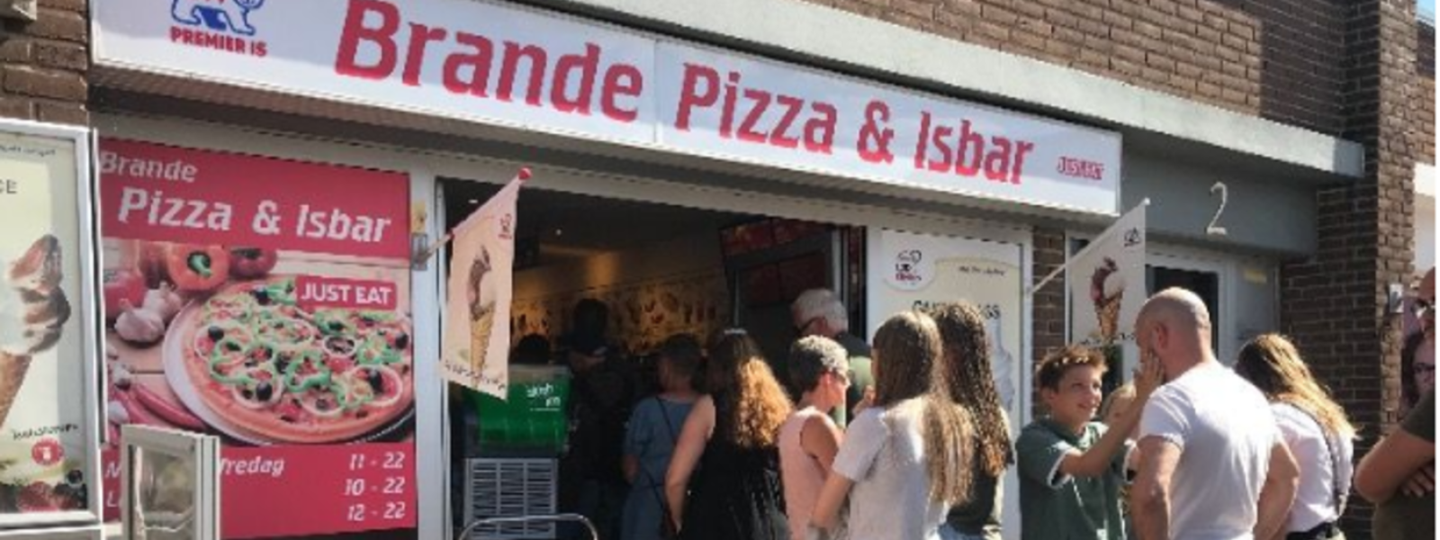 Brande Pizza og Isbar